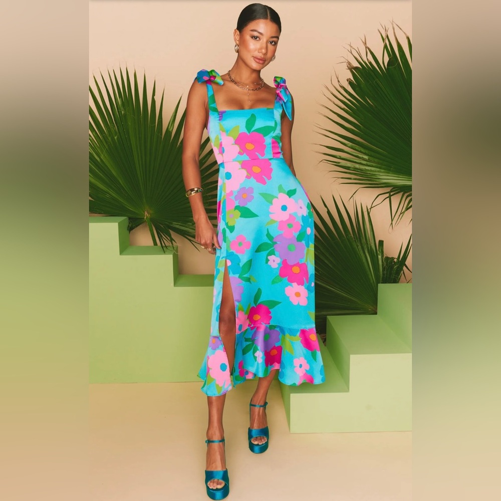 Show Me Your Mumu Garden MIDI Dress